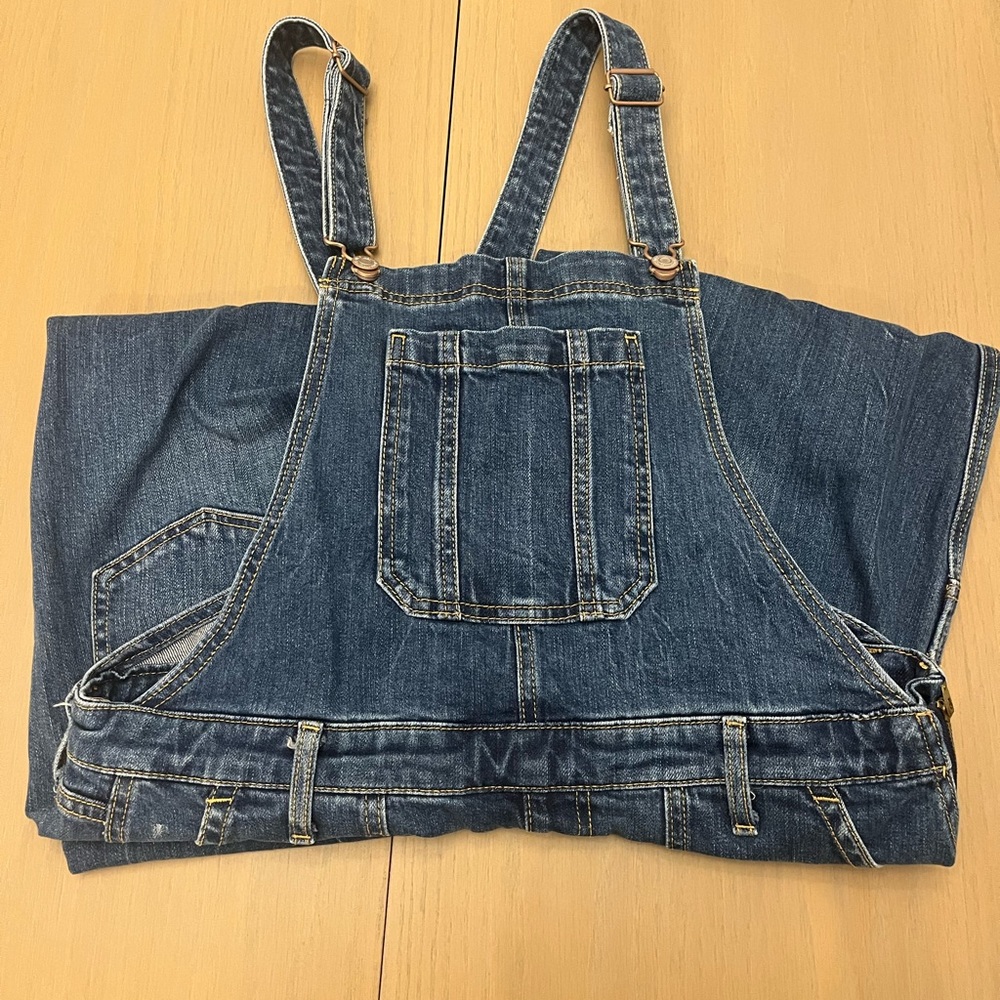 Denim overalls